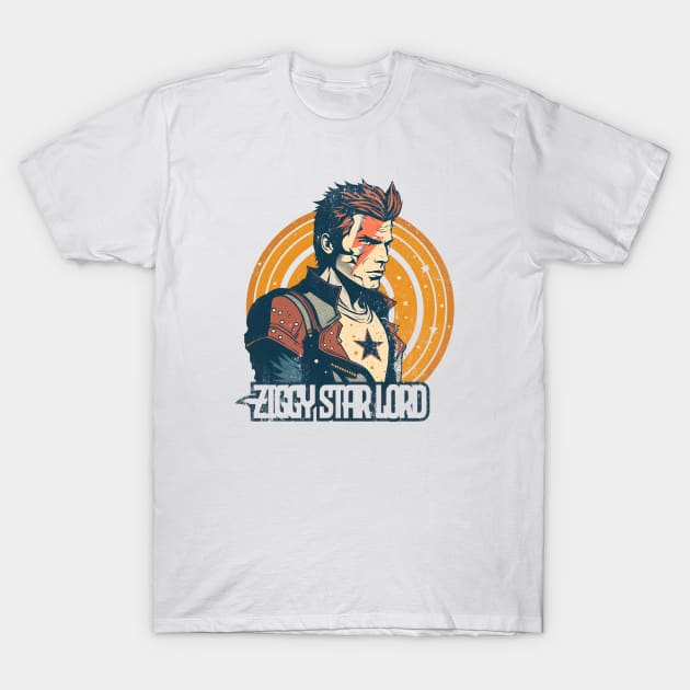Ziggy Star Lord T-Shirt by Nocturnal Designs
